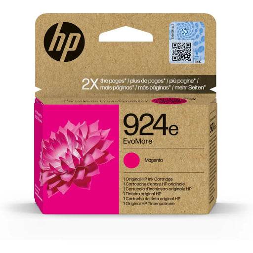 HP 924e EvoMore Magenta Original Ink Cartridge - Мастила и Мастилени глави<<<Консумативи - Мастила<<<Печат Сканиране и