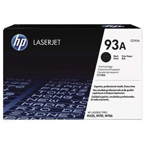 HP 93A original Laserjet Toner cartridge CZ192A Black - Тонери<<<Консумативи - Лазер<<<Печат Сканиране и