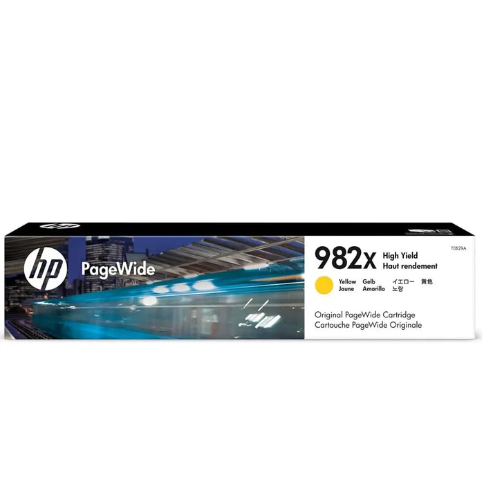 HP 982X PageWide Cartridge Yellow High Yield - Мастила и Мастилени глави<<<Консумативи - Мастила<<<Печат Сканиране и
