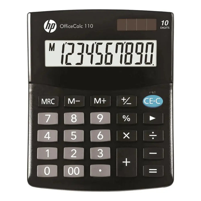 HP Calculator office HP OC 110/INT BX 10-digit display 125x101x33mm black - CalculatorsARB-KLK<<<Office