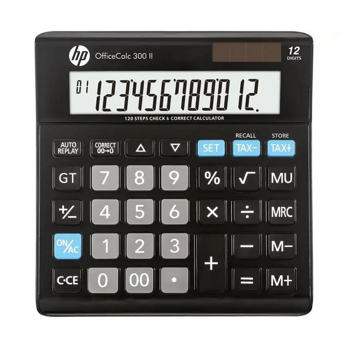 HP Calculator office HP-OC 300 II/INT BX 12-digit display 158x151x29mm black - CalculatorsARB-KLK<<<Office