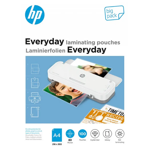 HP Everyday lamination film A4 100 pc(s) - Lamination foilsBIU-FOL<<<Office equipmentBIU<<<ActionPL