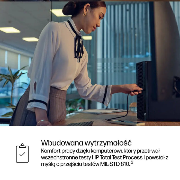 HP ProDesk 4 Tower G1i Desktop AI PC Intel Core Ultra 5 225 16 GB DDR5-SDRAM 512 GB SSD Windows 11 Pro Black