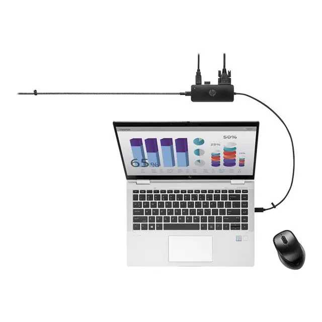 HP USB-C Travel Hub G2 - Докинг станции<<<Опции и Аксесоари<<<Компютри и таблети<<<ALSO&&&Компютър Мрежи и