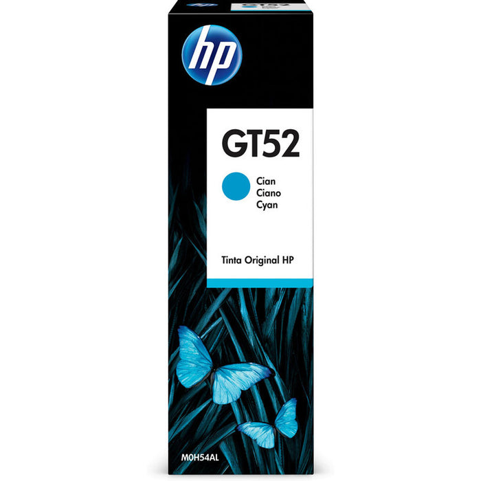 HP GT52 Cyan Original Ink Bottle