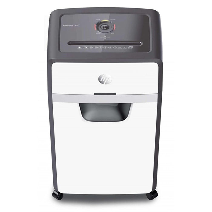 HP ONESHRED 16MC shredder, micro cut, P-5, 16 card, 30l, light grey