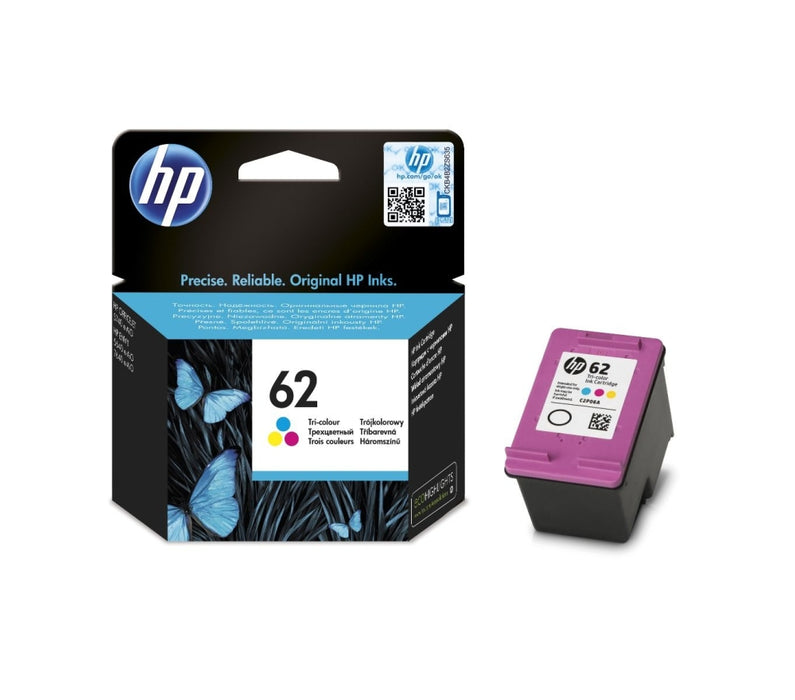 HP 62 Tri-color Original Ink Cartridge
