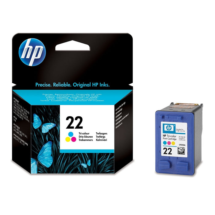 HP 22 Tri-color Inkjet Print Cartridge