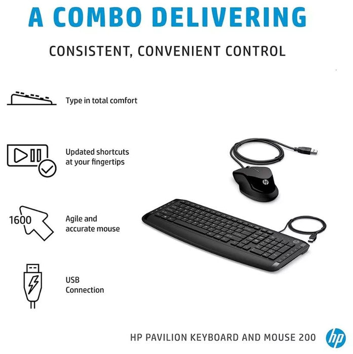 HP Pavilion Keyboard and Mouse 200 UK