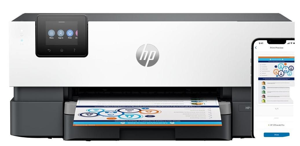 HP OfficeJet Pro 9110b color up to 25ppm Printer