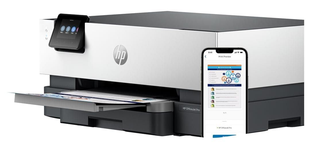 HP OfficeJet Pro 9110b color up to 25ppm Printer
