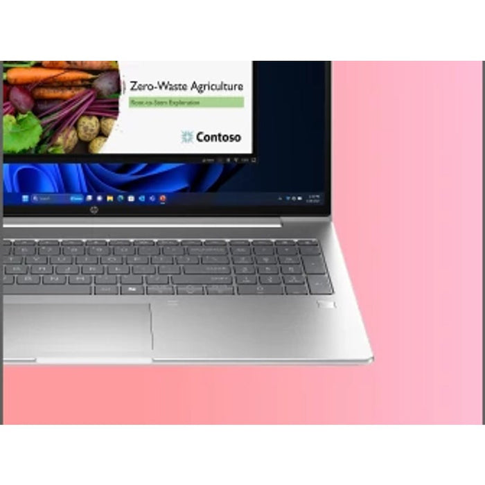 HP ProBook 4 G1a AI PC AMD Ryzen™ 7 250 laptop 40.6 cm (16") WUXGA 24 GB DDR5-SDRAM 512 GB SSD Wi-Fi 6E (802.11ax) Windows 11 Pro Silver