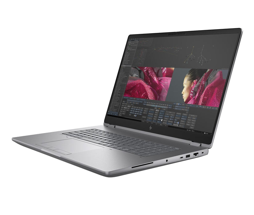 HP ZBook Fury G1i Intel Core Ultra 7 265HX Mobile workstation 45.7 cm (18") WQXGA 32 GB DDR5-SDRAM 1 TB SSD NVIDIA RTX PRO 3000 Blackwell Wi-Fi 7 (802.11be) Windows 11 Pro AI Workstation, AI PC Silver