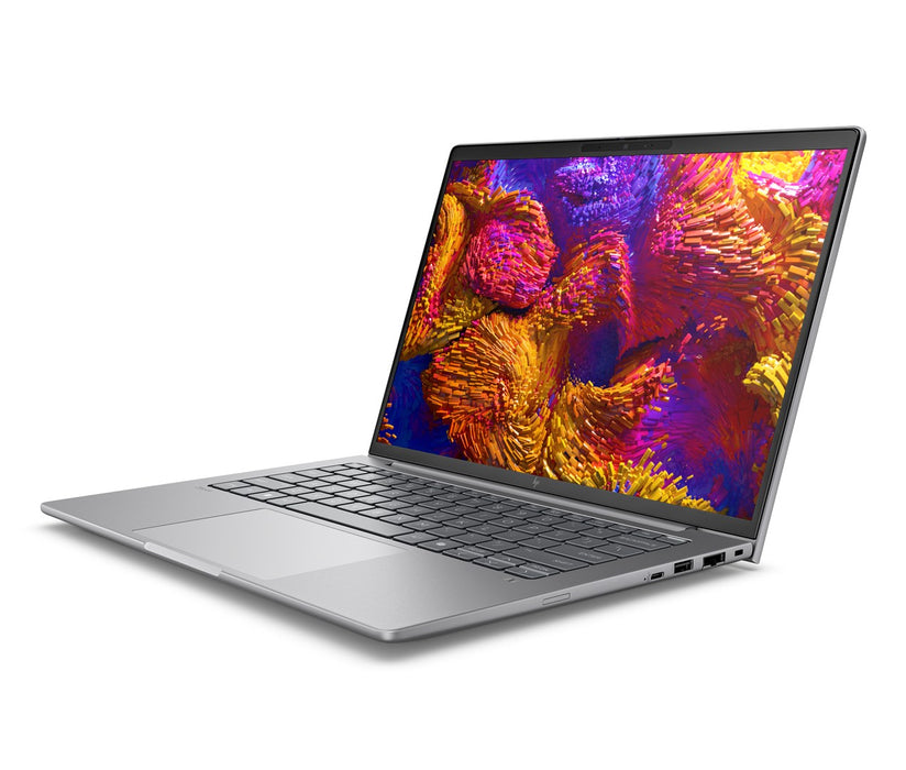 HP ZBook 8 G1ak Copilot+ PC AMD Ryzen AI 7 PRO 350 Mobile workstation 35.6 cm (14") WQXGA 32 GB DDR5-SDRAM 1 TB SSD Wi-Fi 7 (802.11be) Windows 11 Pro AI PC Silver
