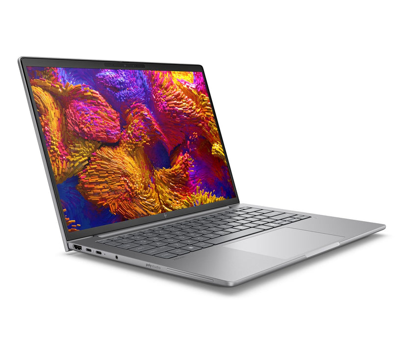 HP ZBook 8 G1ak Copilot+ PC AMD Ryzen AI 7 PRO 350 Mobile workstation 35.6 cm (14") WUXGA 32 GB DDR5-SDRAM 1 TB SSD Wi-Fi 7 (802.11be) Windows 11 Pro AI Workstation, AI PC Silver