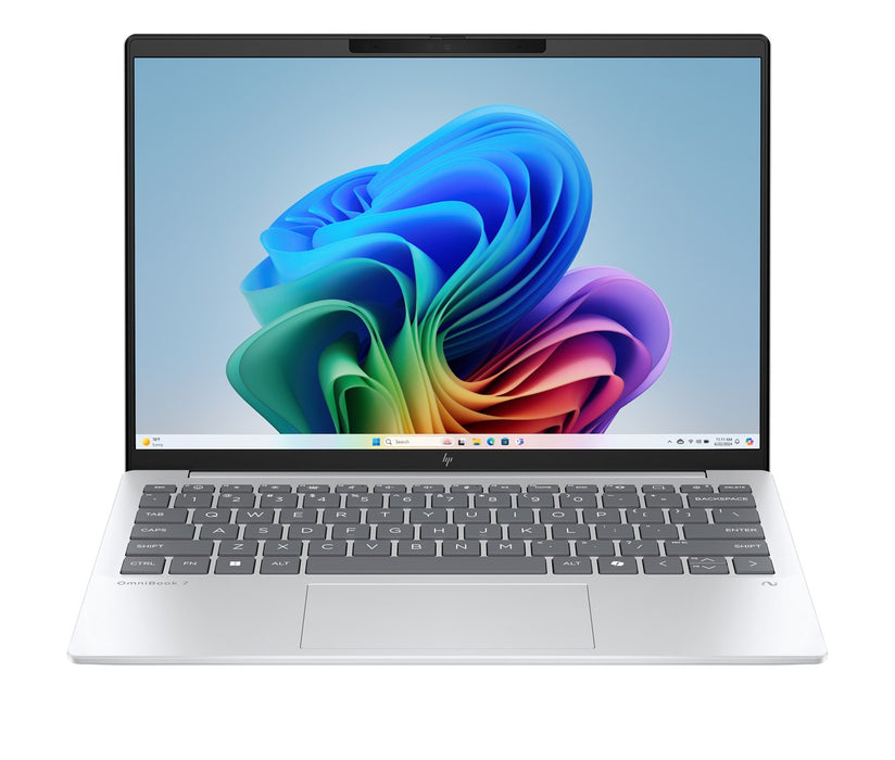 HP OmniBook 7 Aero Next Gen AI 13-bg1218nw Copilot+ PC AMD Ryzen AI 5 340 Laptop 33.8 cm (13.3") WQXGA 16 GB LPDDR5x-SDRAM 512 GB SSD Wi-Fi 6E (802.11ax) Windows 11 Home Silver