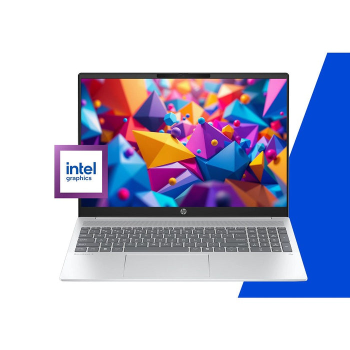 HP OmniBook 5 AI 16-af1060nw Intel Core Ultra 7 255U Laptop 40.6 cm (16") 2K 24 GB LPDDR5x-SDRAM Wi-Fi 6E (802.11ax) Windows 11 Home AI PC Silver