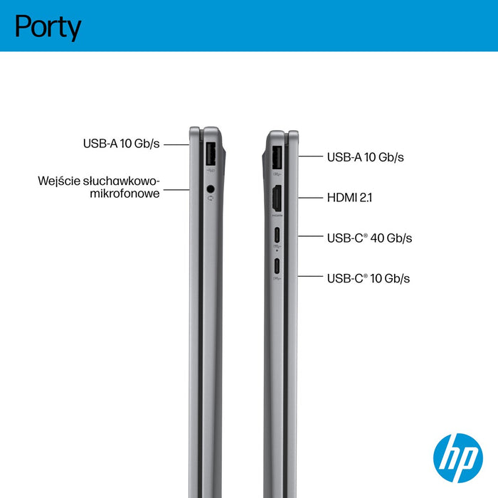 HP OmniBook X Flip Next Gen AI 16-ar0016nw Copilot+ PC AMD Ryzen AI 5 340 2-in-1 40.6 cm (16") touchscreen 2K 16 GB LPDDR5x-SDRAM 1 TB SSD Wi-Fi 7 (802.11be) Windows 11 Home Silver