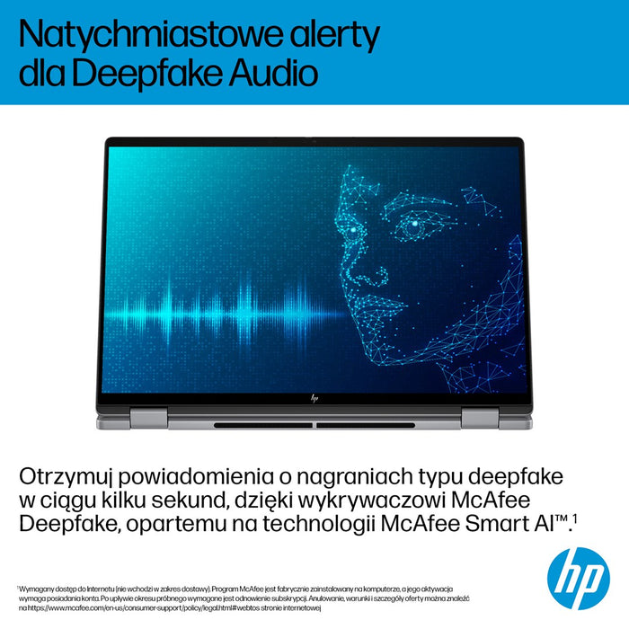 HP OmniBook X Flip 16-ar0016nw Ryzen AI 5 340 16.0"2K Touch OLED IPS 300nits AG 16GB LPDDR5X SSD1TB Radeon 840M Cam 5MPx + IR  68Wh Win11 Meteor Silver 2Y