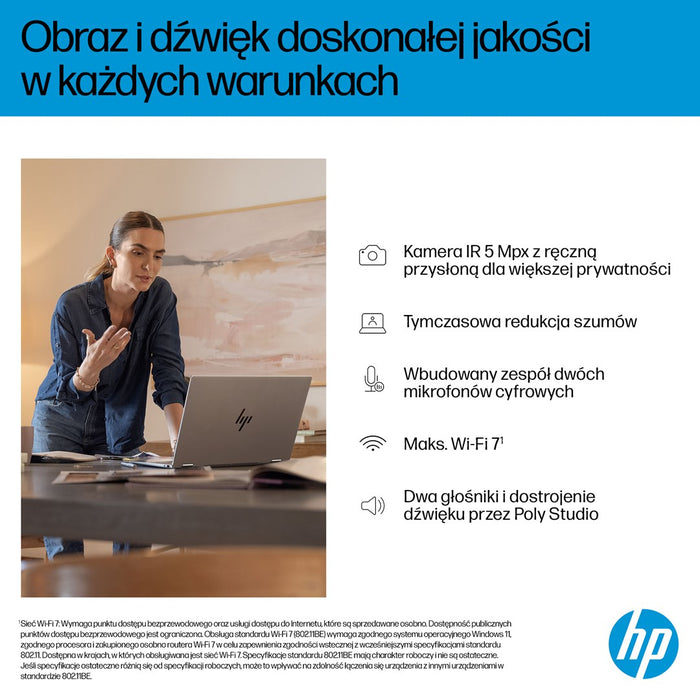 HP OmniBook X Flip Next Gen AI 16-as0003nw Copilot+ PC Intel Core Ultra 7 258V 40.6 cm (16") touchscreen 3K 32 GB LPDDR5x-SDRAM 1 TB SSD Wi-Fi 6E (802.11ax) Windows 11 Home Silver