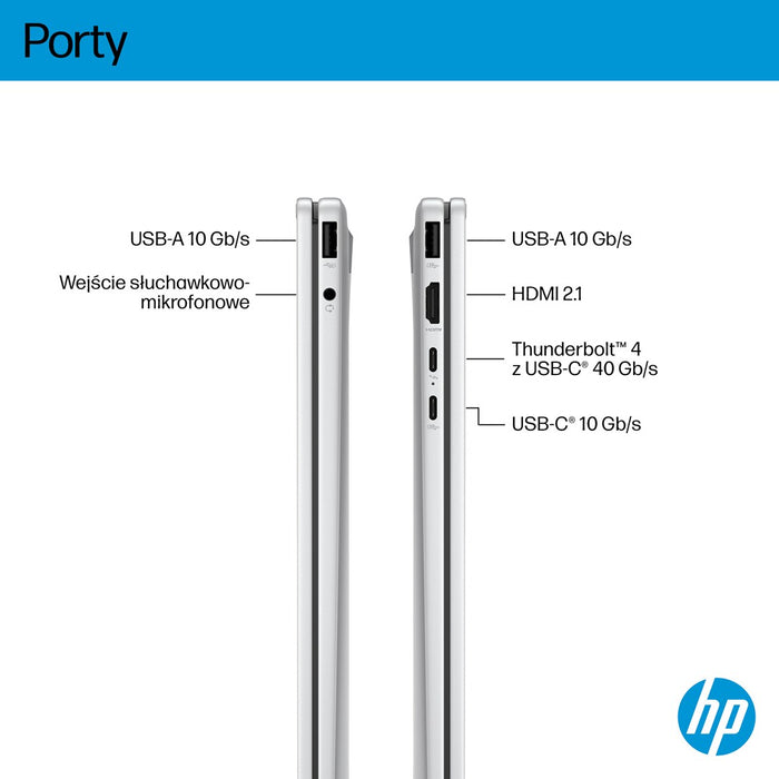 HP OmniBook X Flip Next Gen AI 16-as0003nw Copilot+ PC Intel Core Ultra 7 258V 40.6 cm (16") touchscreen 3K 32 GB LPDDR5x-SDRAM 1 TB SSD Wi-Fi 6E (802.11ax) Windows 11 Home Silver