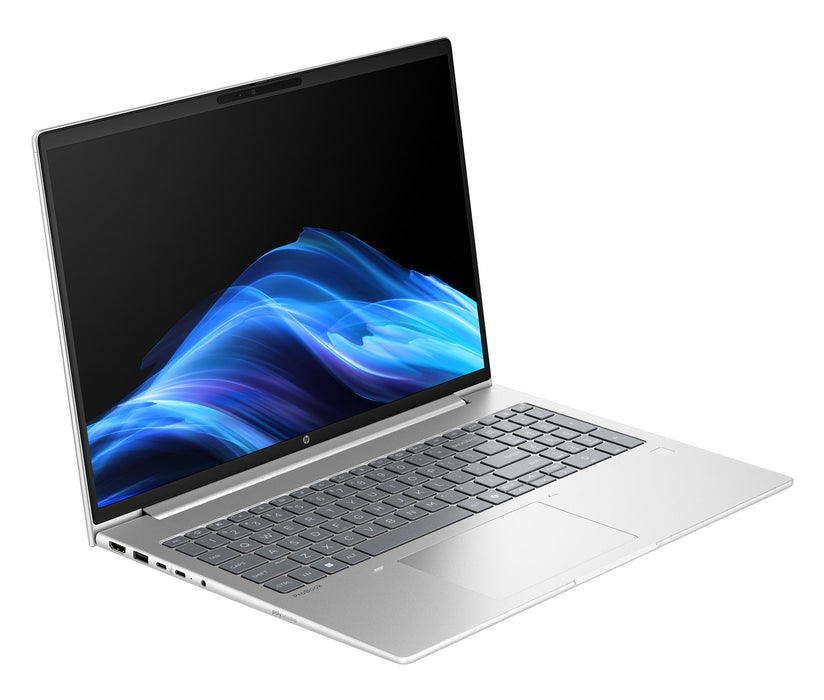 HP ProBook 4 G1i AI Intel Core Ultra 7 255U Laptop 40.6 cm (16") WUXGA 16 GB DDR5-SDRAM 512 GB SSD Wi-Fi 6E (802.11ax) Windows 11 Pro AI PC Silver