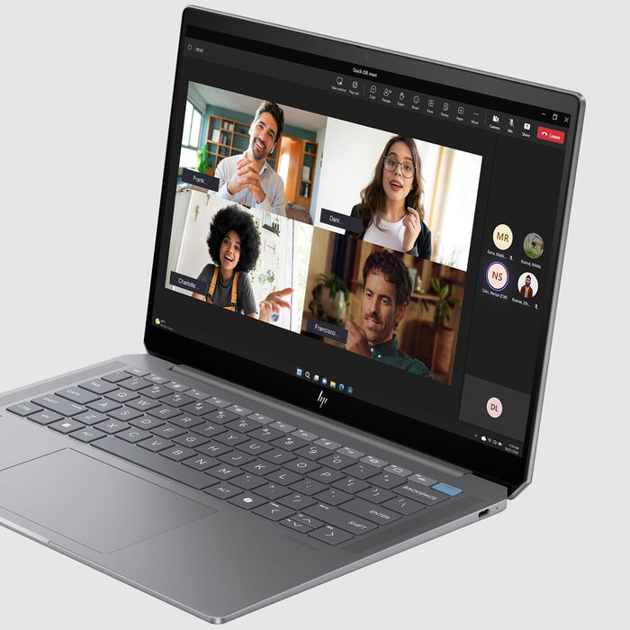 HP OmniBook Ultra 14-fd0003nn AMD Ryzen AI 9 365, Copilot+ PC laptop, 35.6 cm (14"), 2.2K touchscreen, 16 GB LPDDR5x-SDRAM, SSD, Wi-Fi 7 (802.11be), Windows 11 Home, Silver