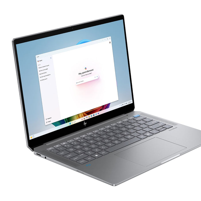 HP OmniBook Ultra 14-fd0003nn AMD Ryzen AI 9 365, Copilot+ PC laptop, 35.6 cm (14"), 2.2K touchscreen, 16 GB LPDDR5x-SDRAM, SSD, Wi-Fi 7 (802.11be), Windows 11 Home, Silver