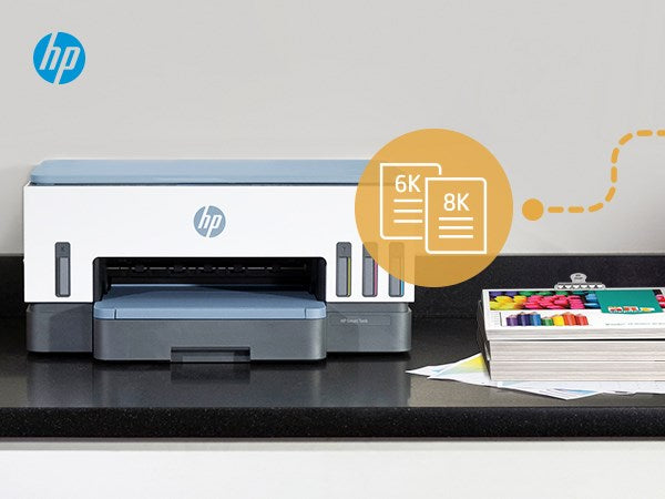 HP Smart Tank 720 All-in-One A4 Color Dual-band WiFi Print Scan Copy Inkjet 15/9ppm