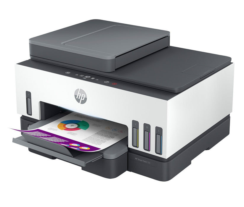 HP Smart Tank 790 All-in-One A4 Color Dual-band WiFi Ethernet Print Scan Copy Inkjet Fax 15/9ppm