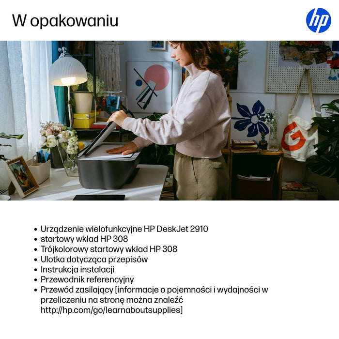 HP DeskJet 2910 All-in-One Color Printer 7.5/5.5 ppm
