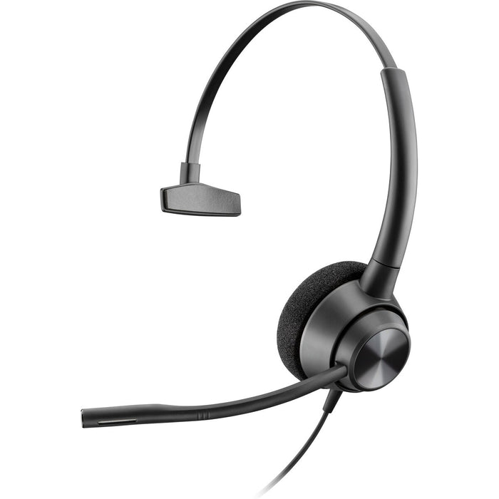 HP Poly EncorePro 310 EncorePro 300 series headset on-ear wired active noise cancelling Quick Disconnect black