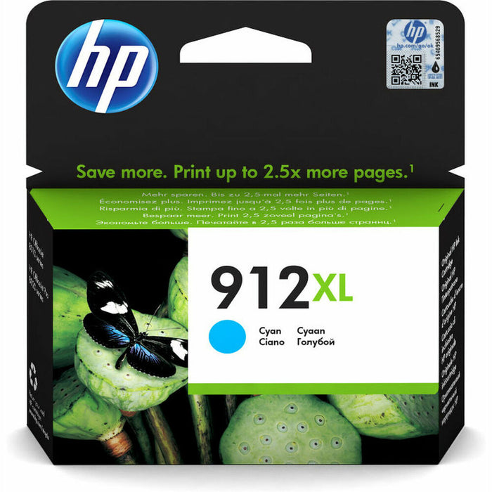 HP 912XL High Yield Cyan Ink