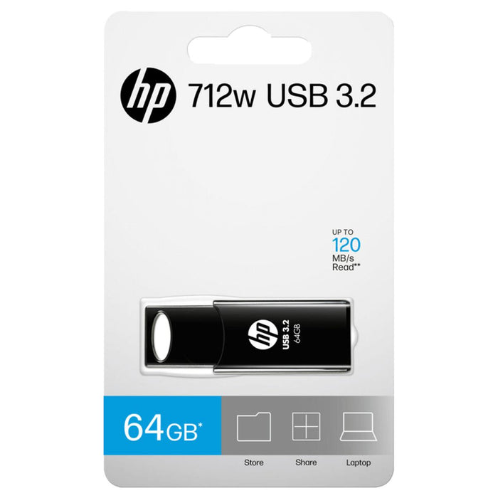 USB stick HP 712w Black 64 GB