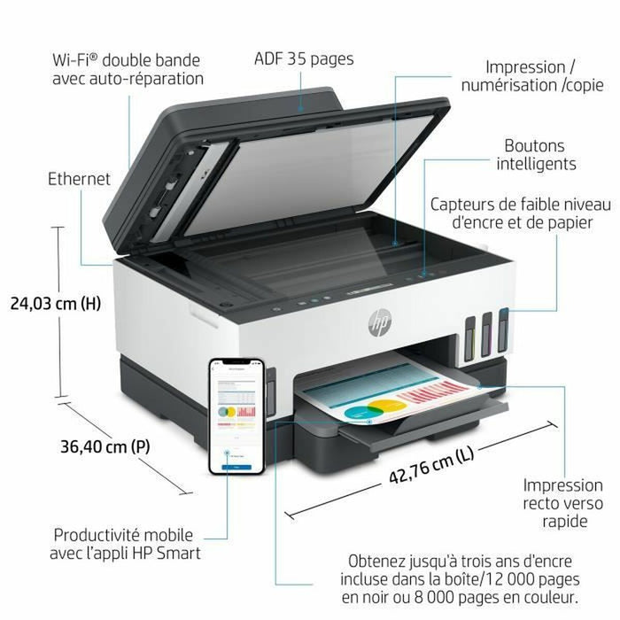 Multifunction Printer HP Smart Tank 7305