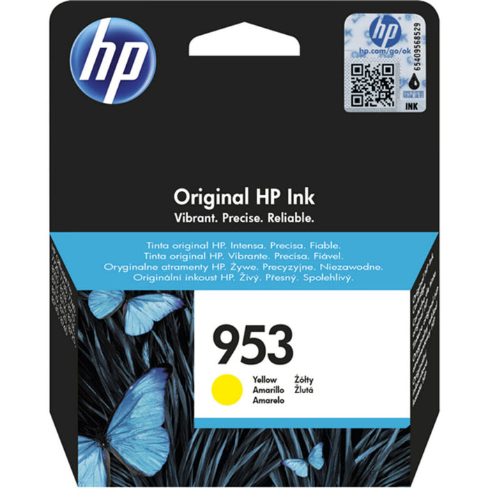 HP 953 original Ink cartridge F6U14AE BGX Yellow 700 Pages