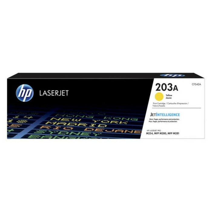 HP 203A Original Yellow LaserJet Toner Cartridge