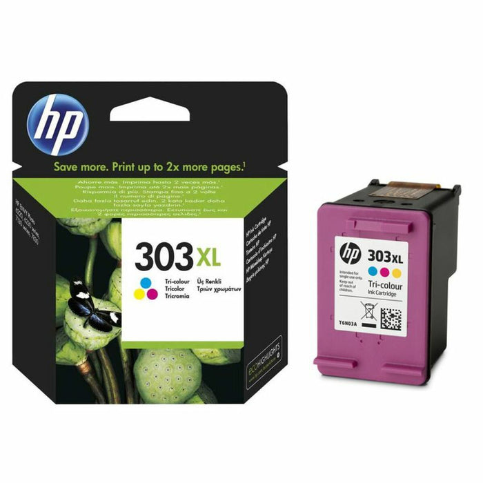 Original Ink Cartridge HP 303XL Tricolour (60 Units)