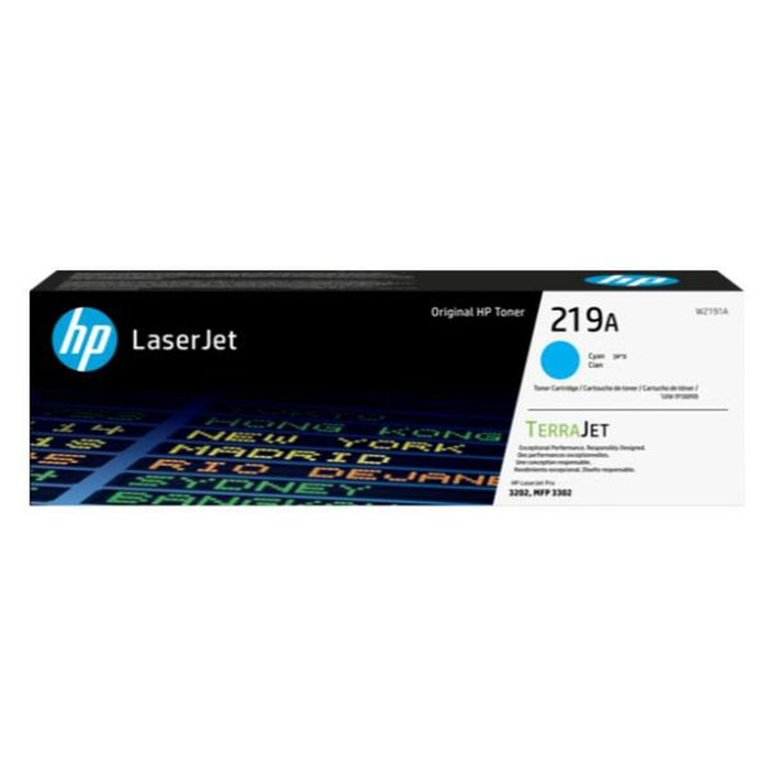 HP 219A Cyan Original LaserJet Toner Cartridge