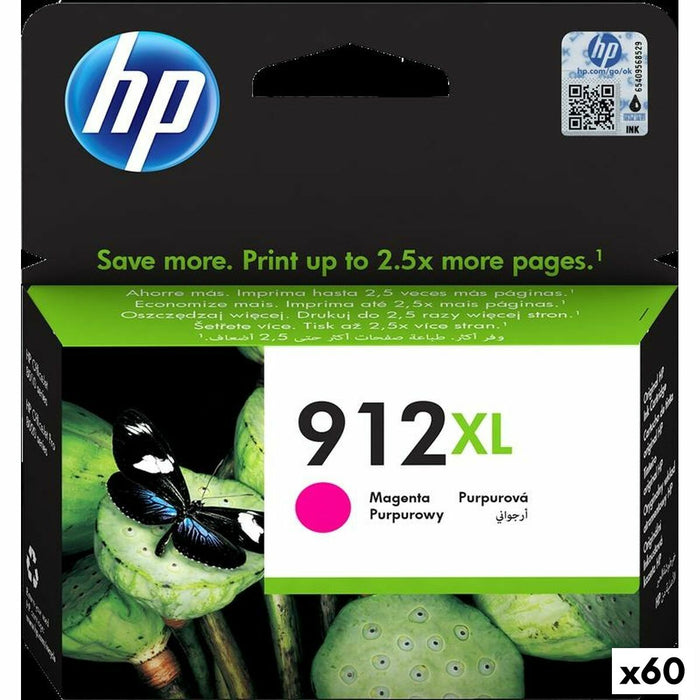 Original Ink Cartridge HP 912XL Magenta (60 Units)