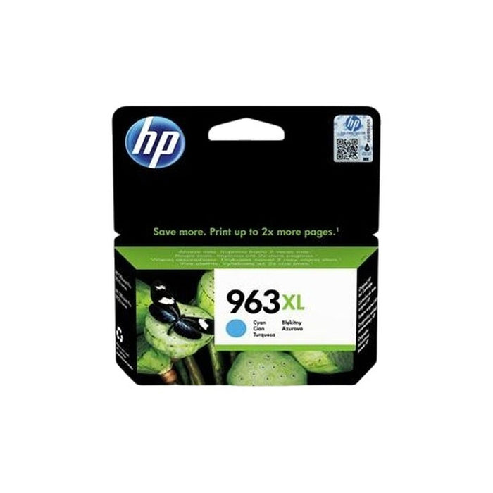 Original Ink Cartridge HP 9010,9012,9014,9015,9016,9019,9020,9022,9025 - Nº 963XL Cyan (50 Units)