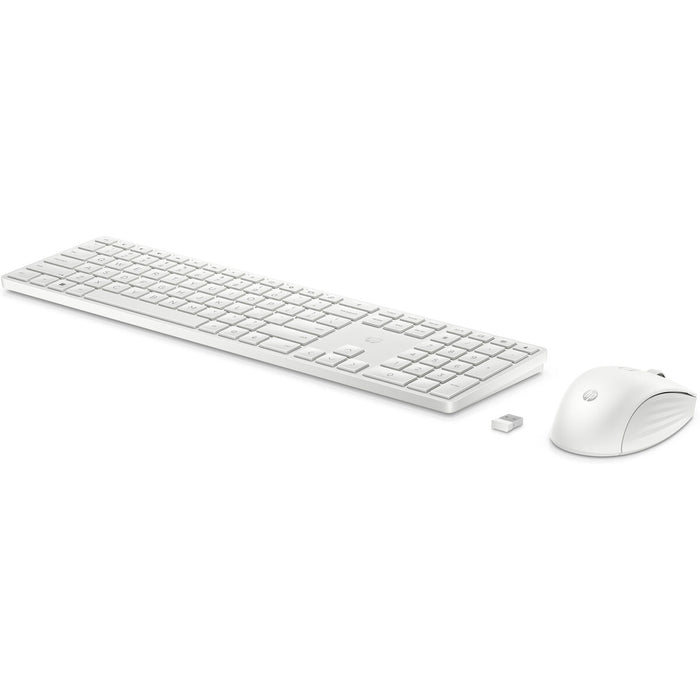 HP 655 White Wireless Keyboard and Mouse Combo