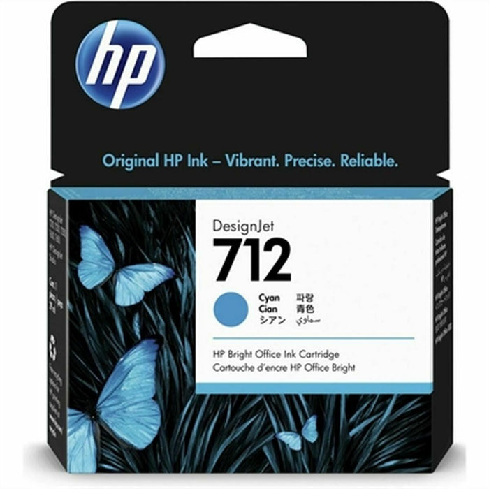 HP 712 29-ml Cyan Ink Cartridge