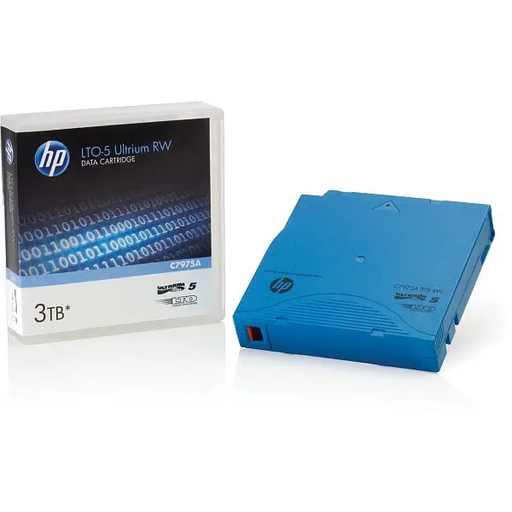 HPE LTO-5 Ultrium 3TB RW Data Cartridge - Sure Store Tape Media<<<HP Mass Storage