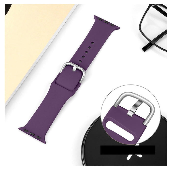 Silicone Strap APS for Apple Watch 38/40/41mm Strap Watch Bracelet - Mint