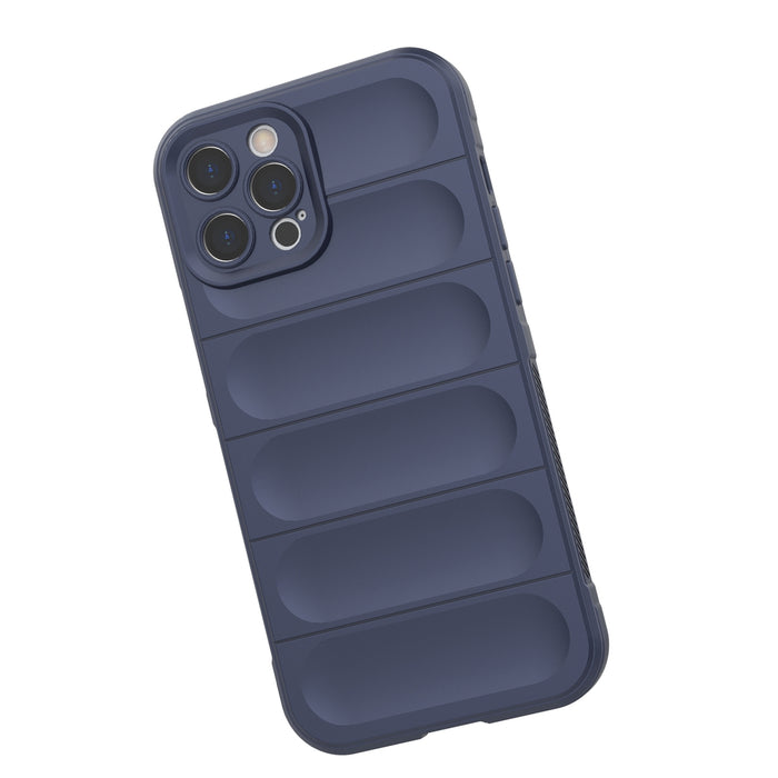 Magic Shield Case case for iPhone 12 Pro Max flexible armored dark blue cover