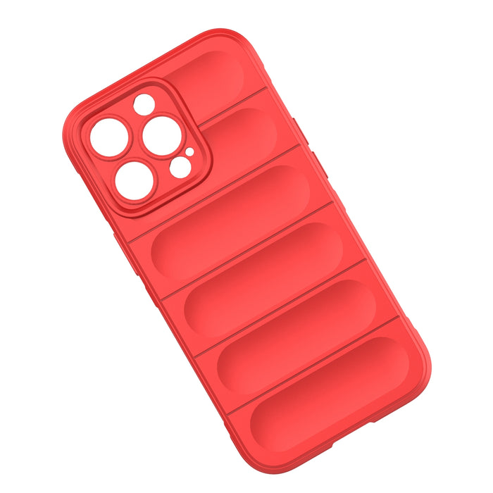 Magic Shield Case for iPhone 13 Pro flexible armored cover red
