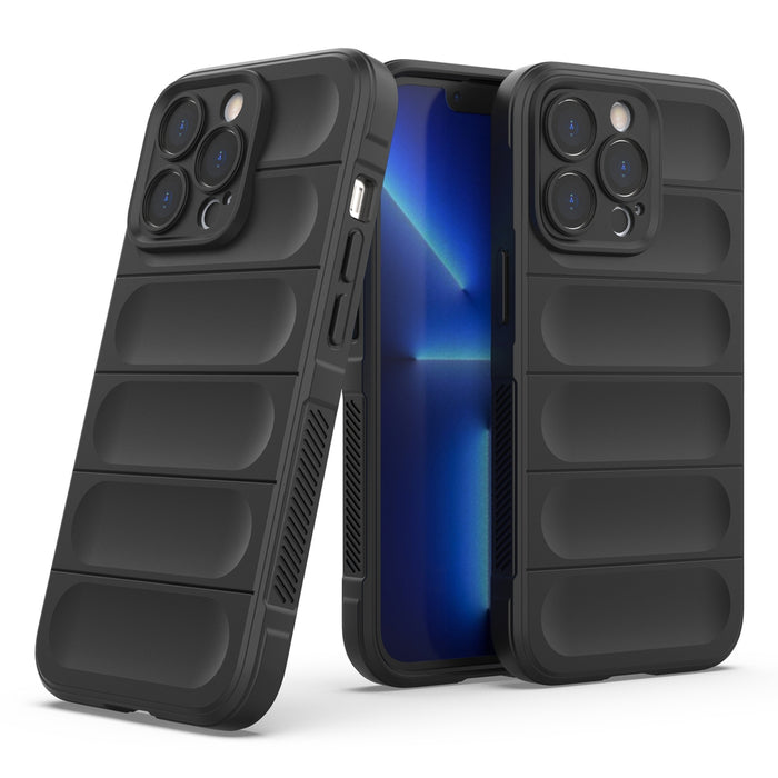 Magic Shield Case for iPhone 13 Pro flexible armored cover dark blue