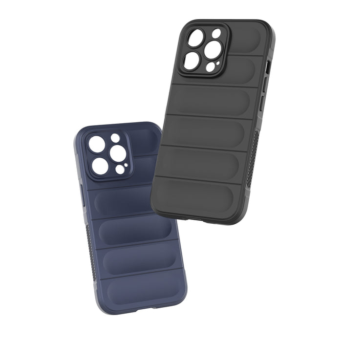 Magic Shield Case for iPhone 13 Pro flexible armored cover dark blue