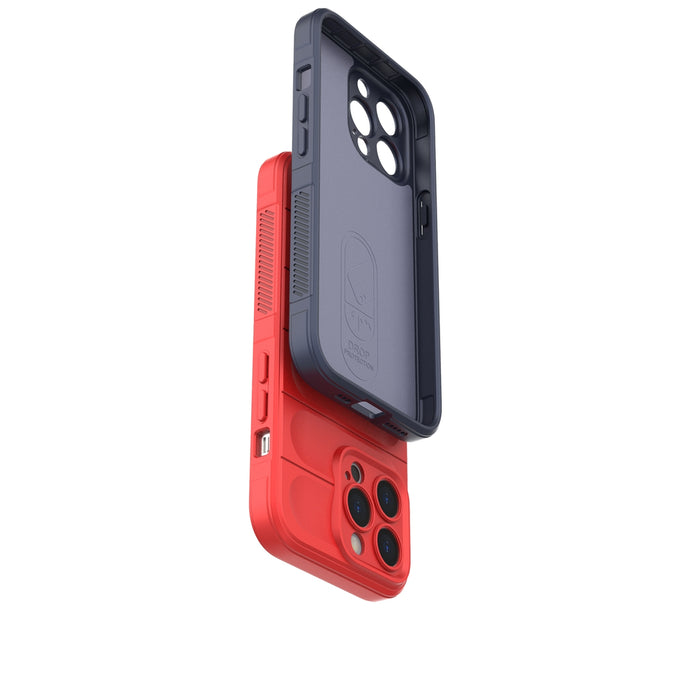 Magic Shield Case for iPhone 13 Pro flexible armored cover dark blue